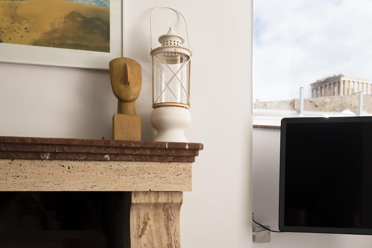 Look Out Ancient Athens From A Unique Studio Экстерьер фото